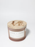 Cozy Sand + Paws Ocean & Sea Salt 12 oz scented candle