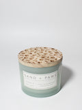 Cozy Sand + Paws Ocean & Sea Salt 12 oz scented candle