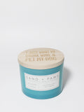 Cozy Sand + Paws Golden Citrus 12 oz scented candle