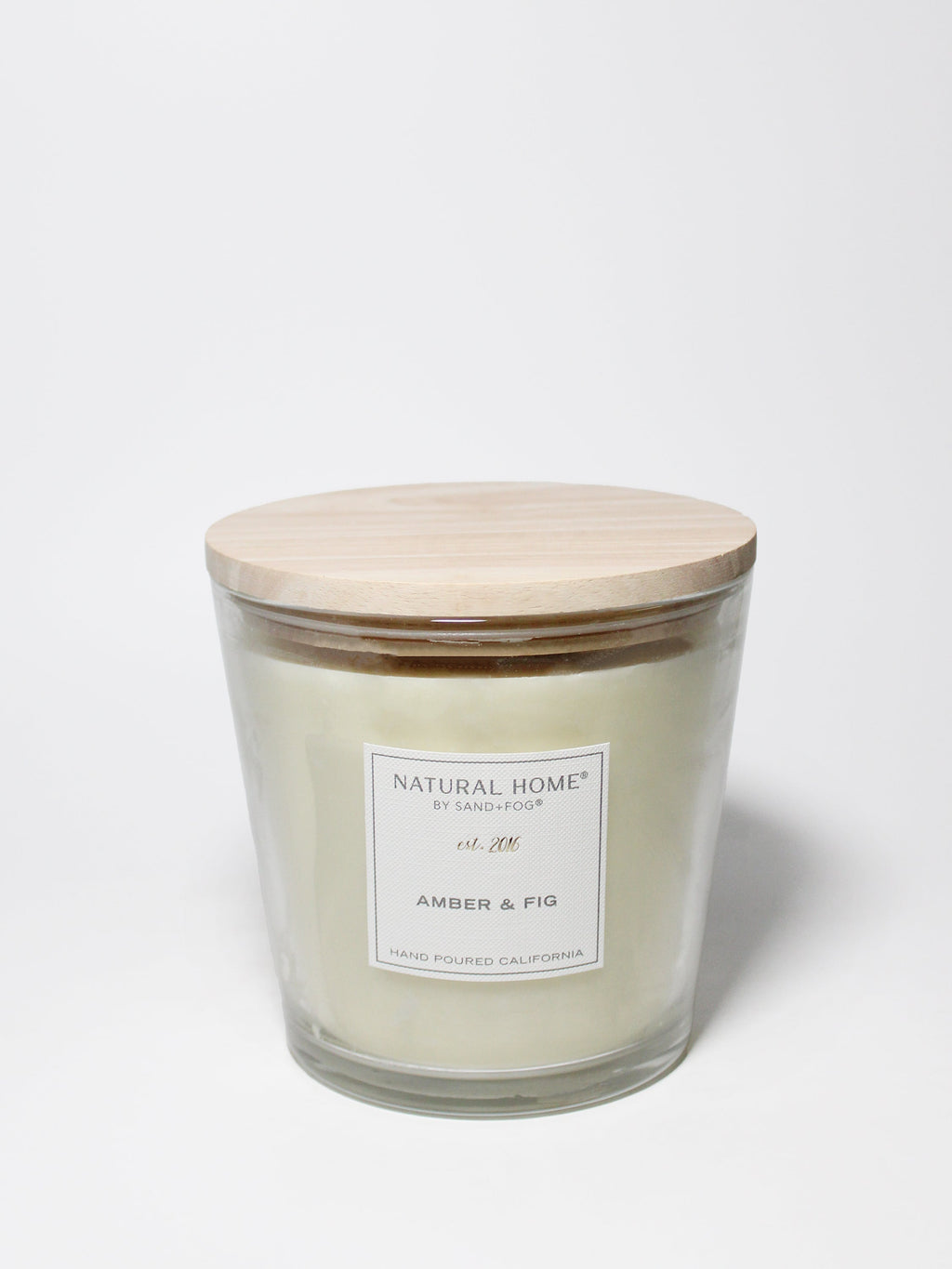 Cozy Amber & Fig Natural Home 31 oz scented candle