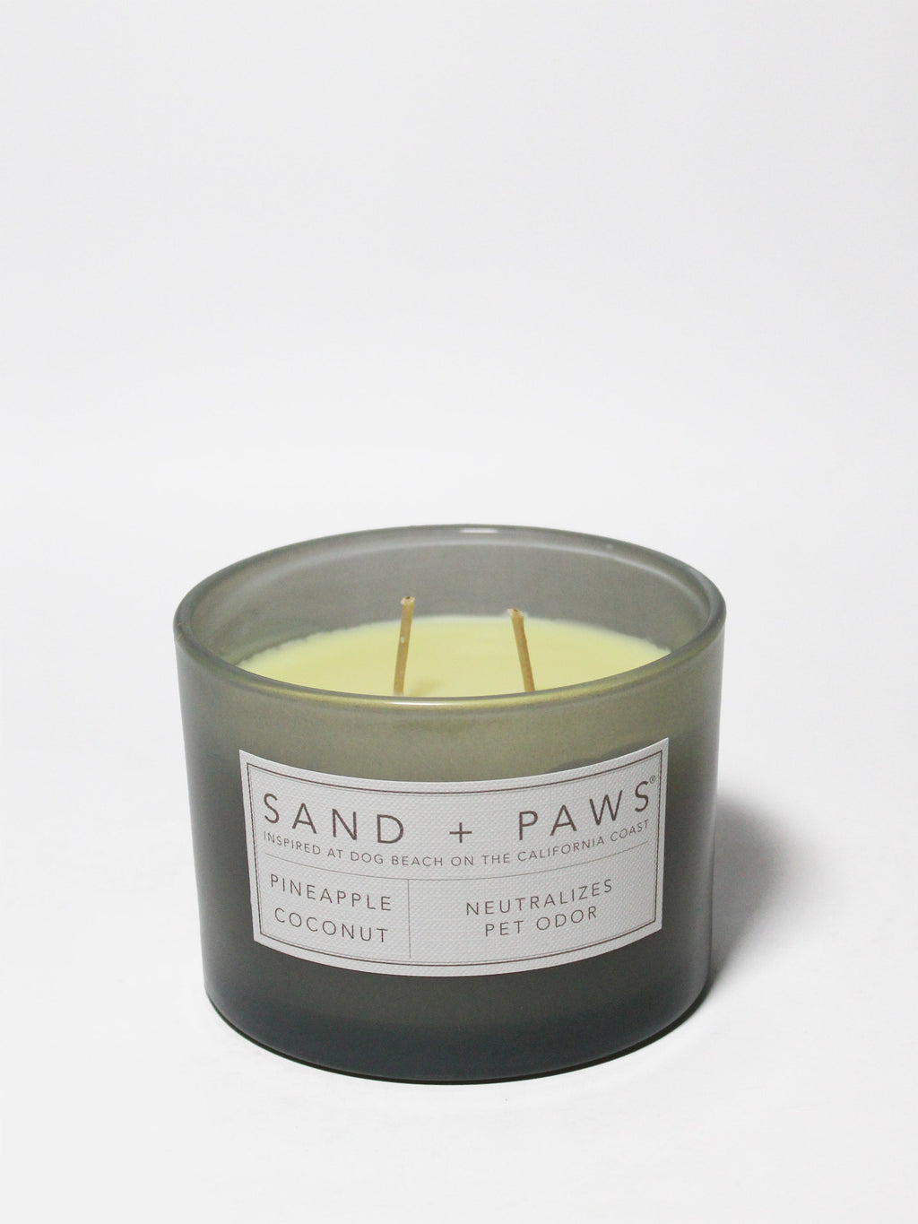 Cozy Sand + Paws Pineapple Coconut 12 oz scented candle