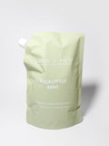 Convenient Eucalyptus Mint 34 oz Liquid Hand Soap Refill Bag